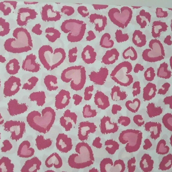 Maggie Miller Twin Sheet Set Pink Hearts Hearts - Picture 8 of 8